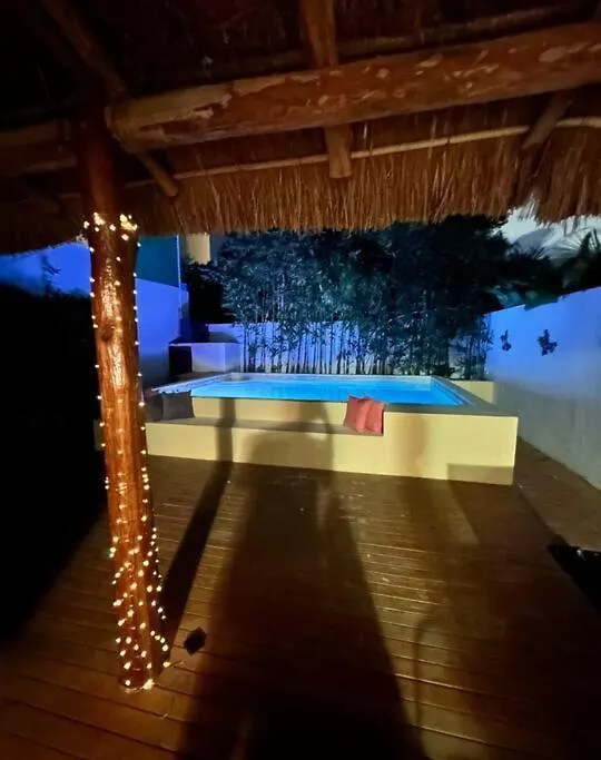 Beachside Haven With Private Pool Your Tranquil Family Retreat Awaits Cancún 0*,